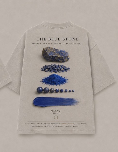 THE BLUE STONE — achterkant hoofdstukbeeld