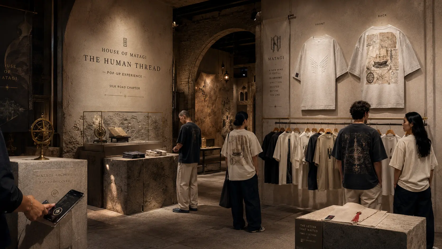 Pop-up experience — MATAGI space