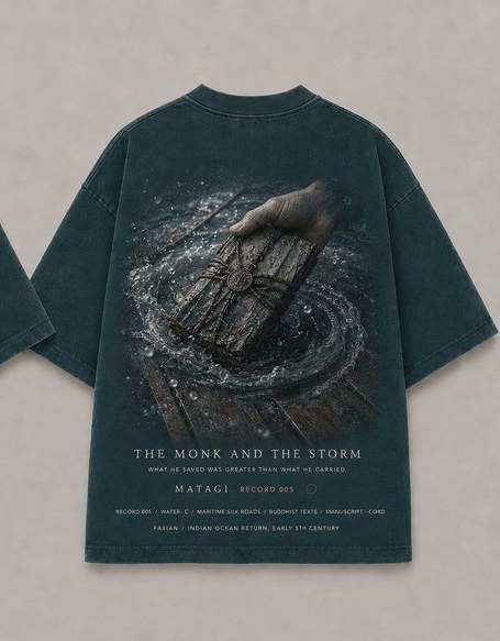 THE MONK AND THE STORM — achterkant hoofdstukbeeld
