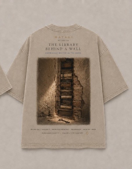 THE LIBRARY BEHIND A WALL — achterkant hoofdstukbeeld