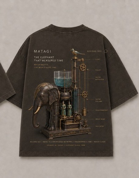THE ELEPHANT THAT MEASURED TIME — achterkant hoofdstukbeeld